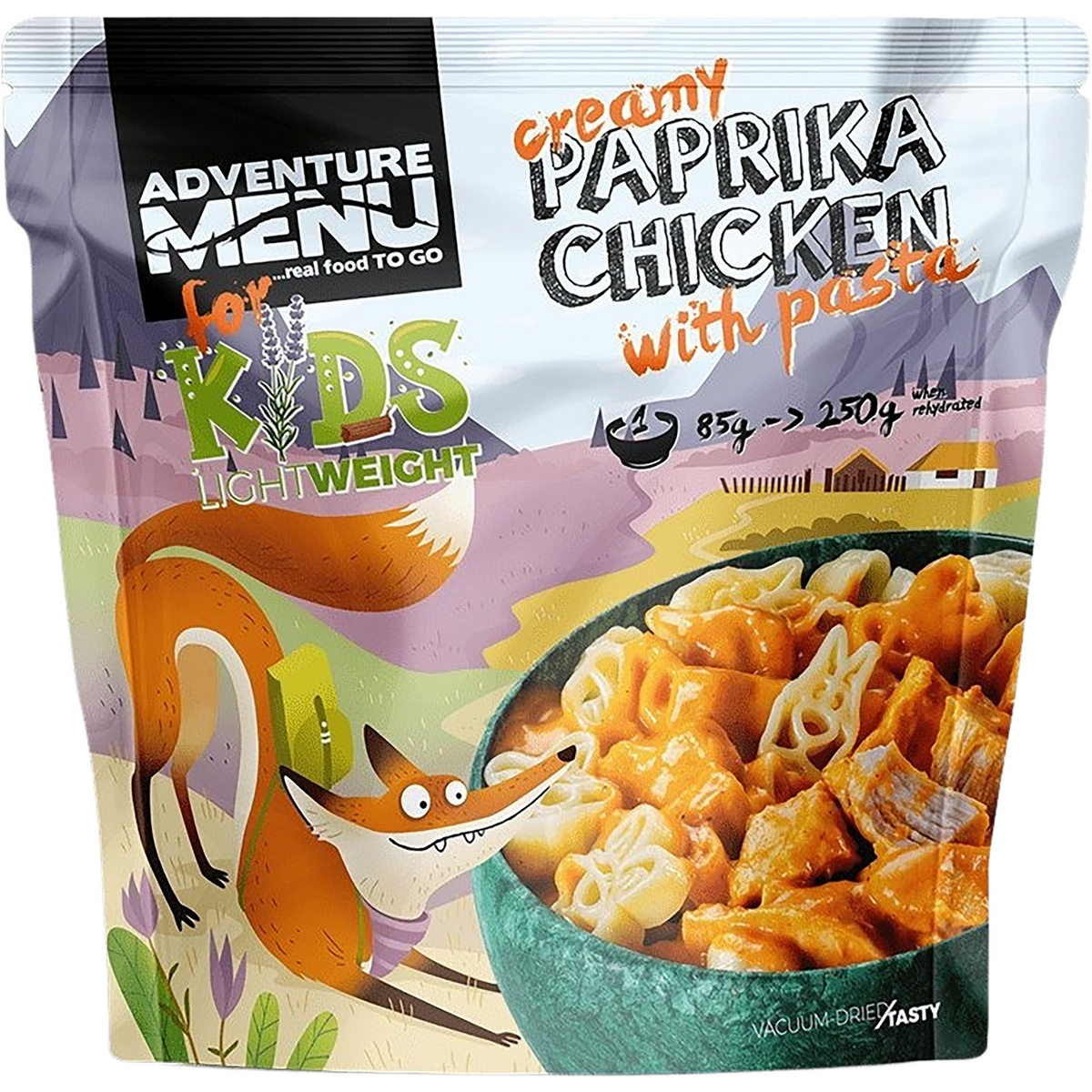 Adventure Menu Kinder Creamy Paprika Hähnchen mit Pasta Adventure Menu Kinder Creamy Paprika Hähnchen mit Pasta von Adventure Menu