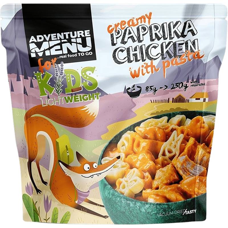 Adventure Menu Kinder Creamy Paprika Hähnchen mit Pasta von Adventure Menu