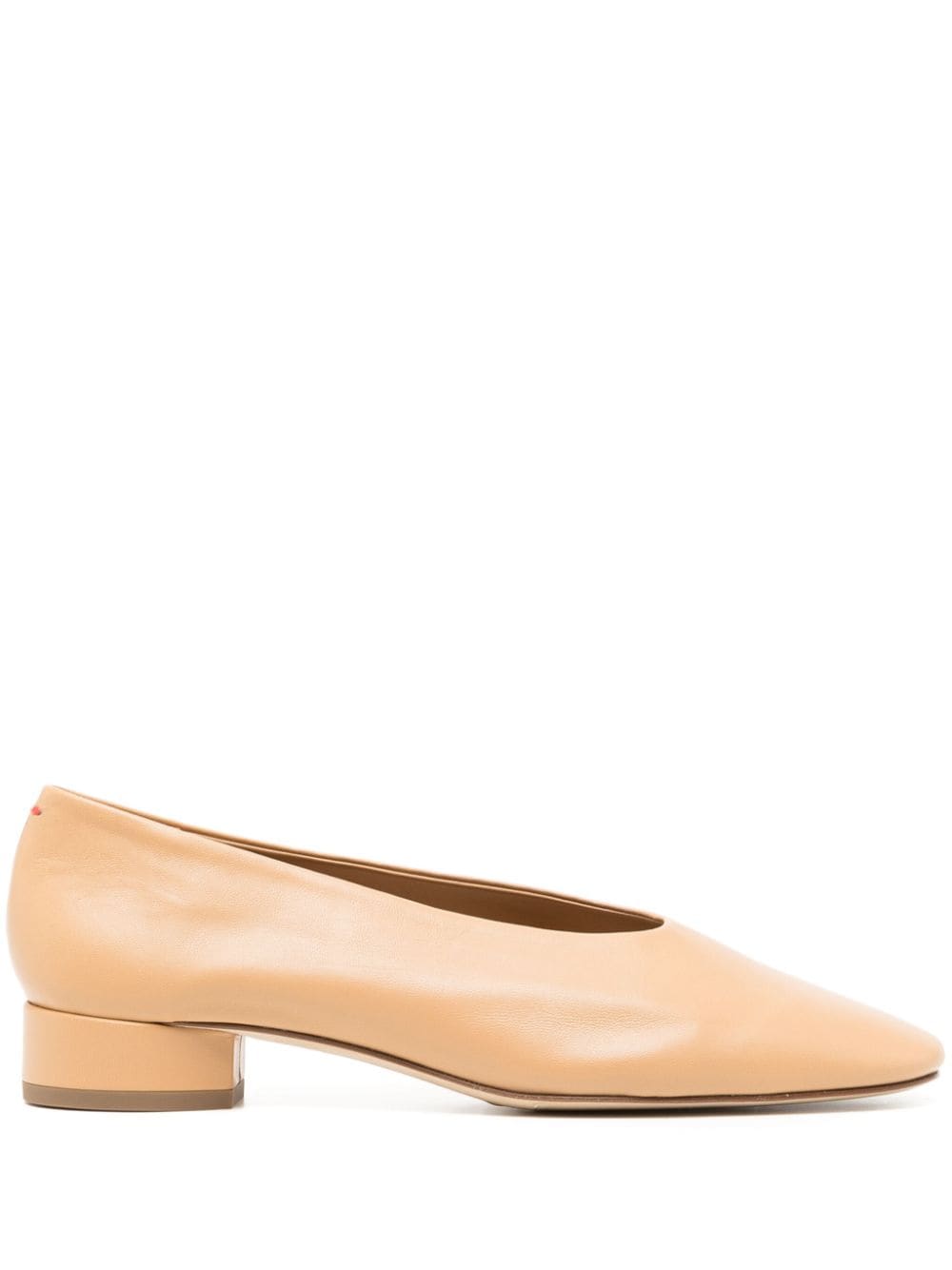 Aeyde Delia leather pumps - Brown von Aeyde