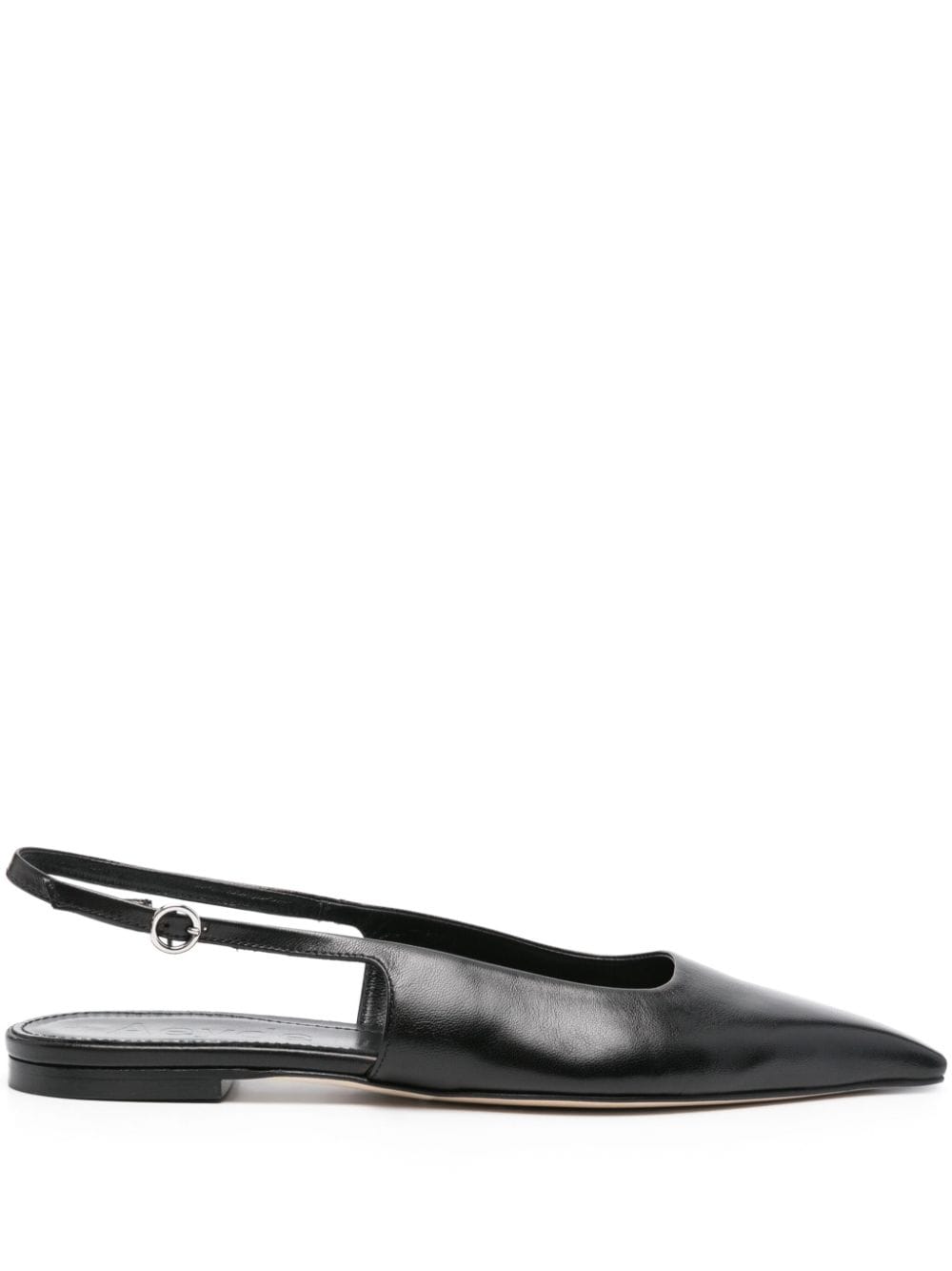 Aeyde Fedora leather ballerina shoes - Black von Aeyde