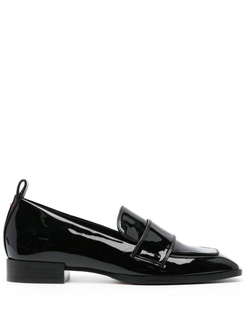 Aeyde Julie 30mm patent leather loafers - Black von Aeyde