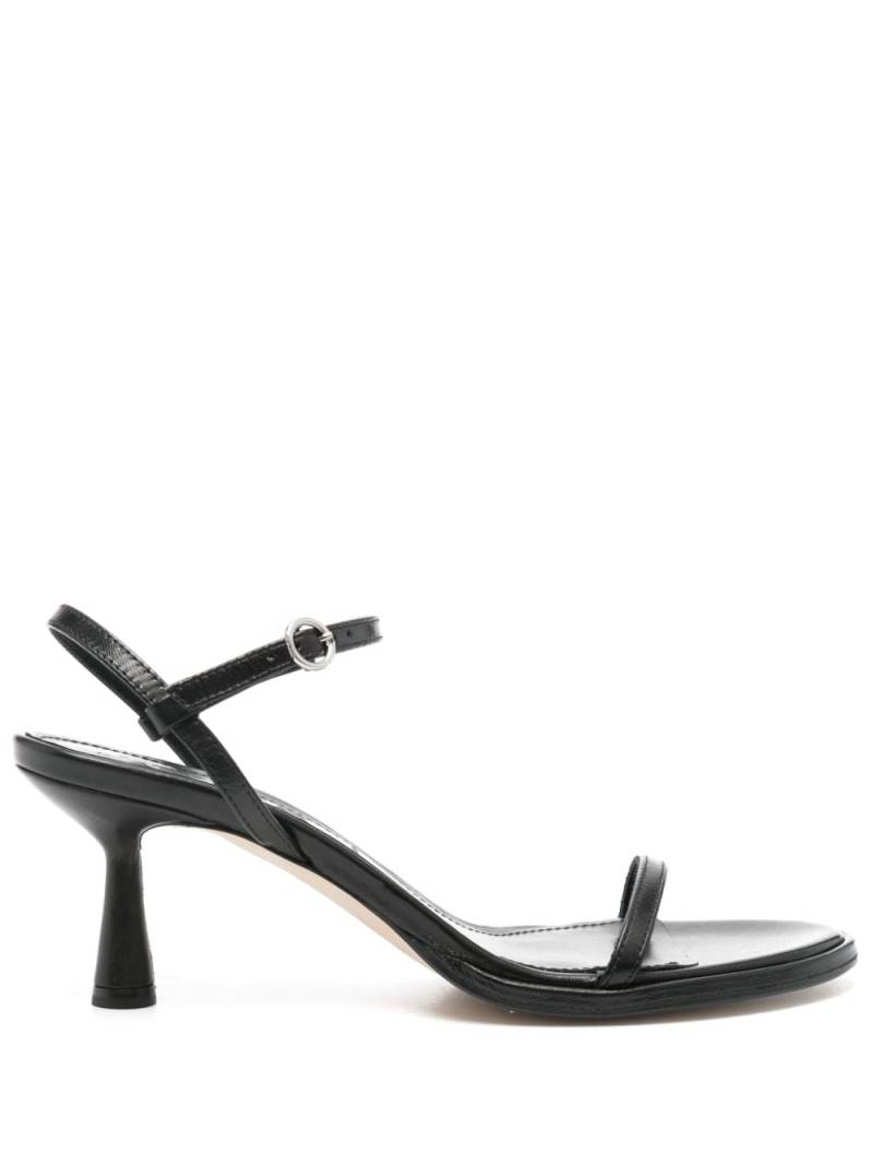 Aeyde Mikita 70mm leather sandals - Black von Aeyde