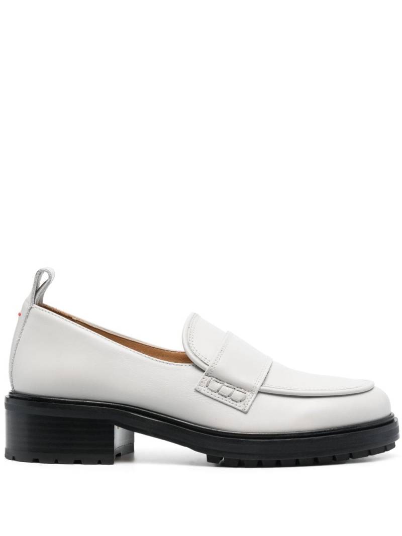 Aeyde Ruth 40mm round-toe loafers - Grey von Aeyde