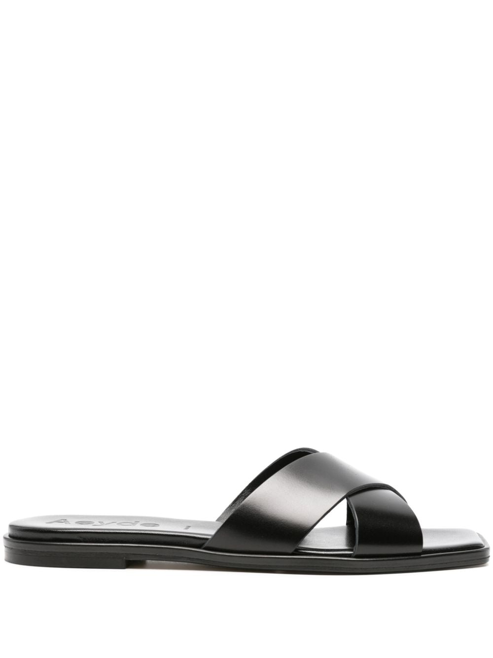 Aeyde strappy leather sandals - Black von Aeyde