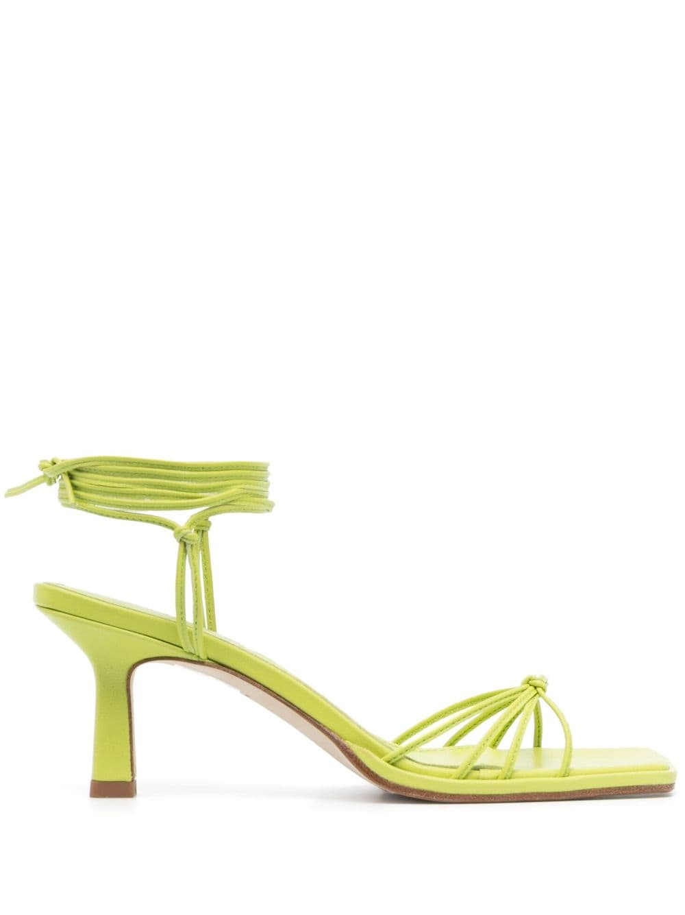 Aeyde strappy mid-heel sandals - Green von Aeyde