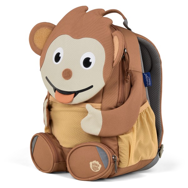 Affenzahn - Großer Freund Affenzahn - Kinderrucksack Gr 8 l braun von Affenzahn