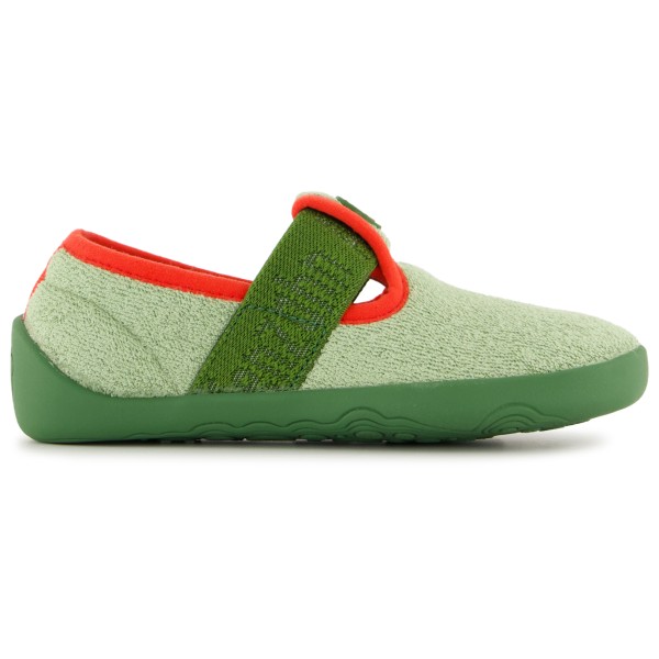 Affenzahn - Kid's Hausschuh Vegan Dreamy - Hüttenschuhe Gr 28 grün von Affenzahn