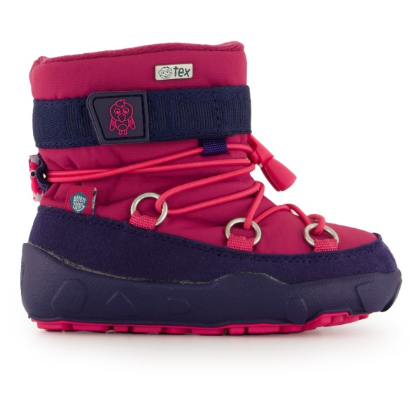 Affenzahn - Kid's Snowy Witty Vegan Snowboot Flamingo - Winterschuhe Gr 24 blau von Affenzahn