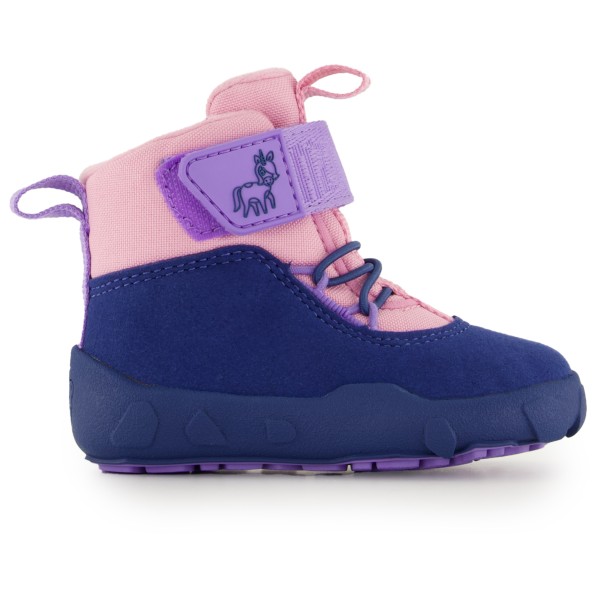 Affenzahn - Kid's Vegan Warmy - Winterschuhe Gr 20 blau von Affenzahn