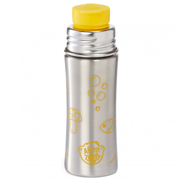 Affenzahn - Trinkflasche Tiger - Trinkflasche Gr 330 ml grau von Affenzahn