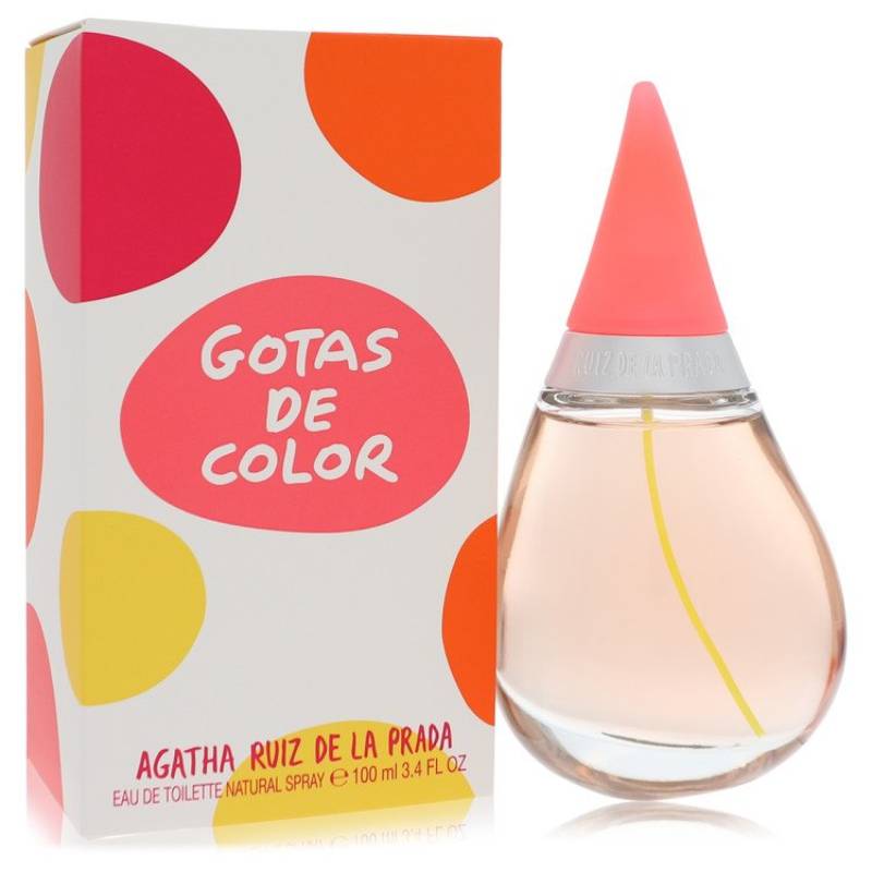 Agatha Ruiz De La Prada Gotas de Color Eau De Toilette Spray 100 ml von Agatha Ruiz De La Prada