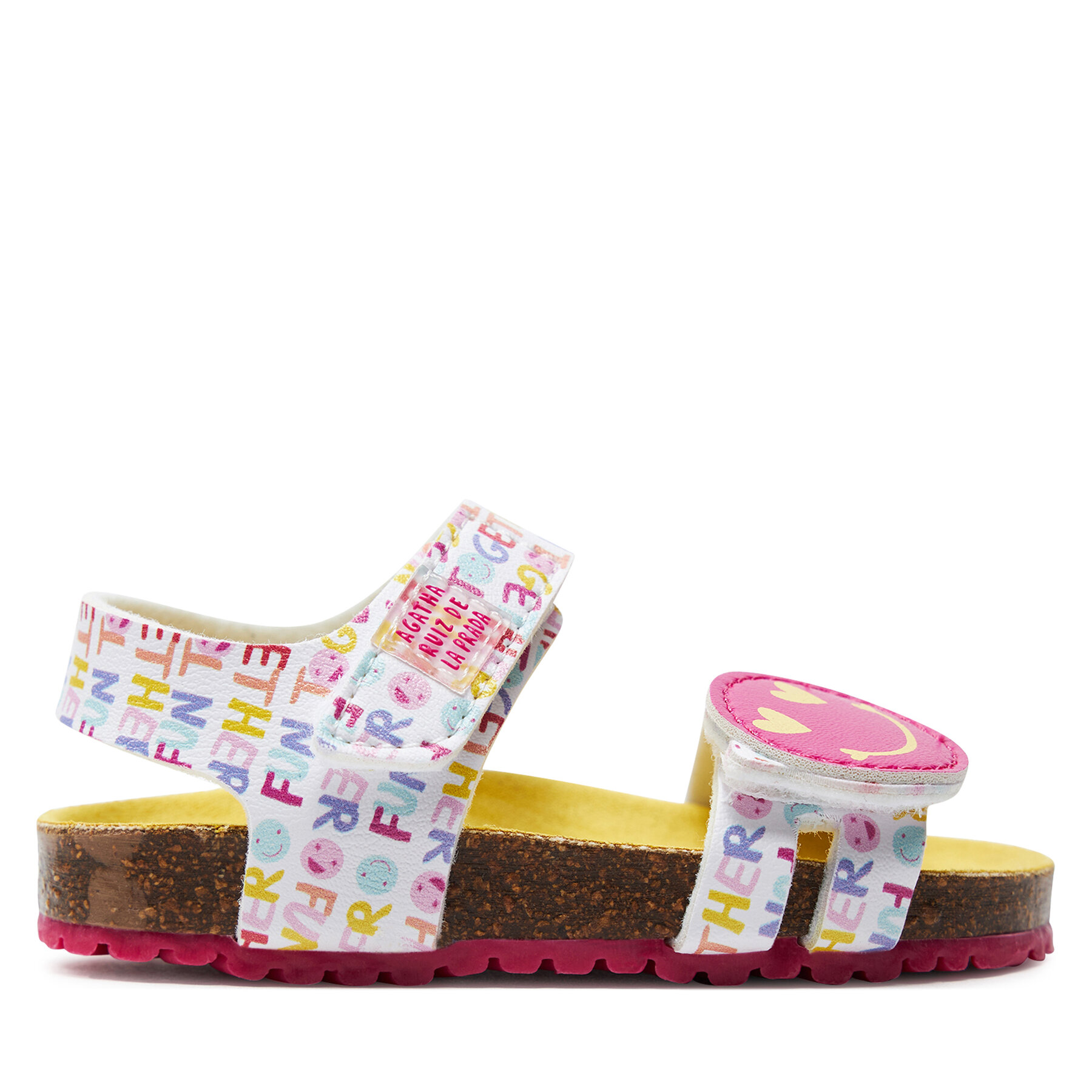 Sandalen Agatha Ruiz de la Prada 242937-A Blanco von Agatha Ruiz de la Prada