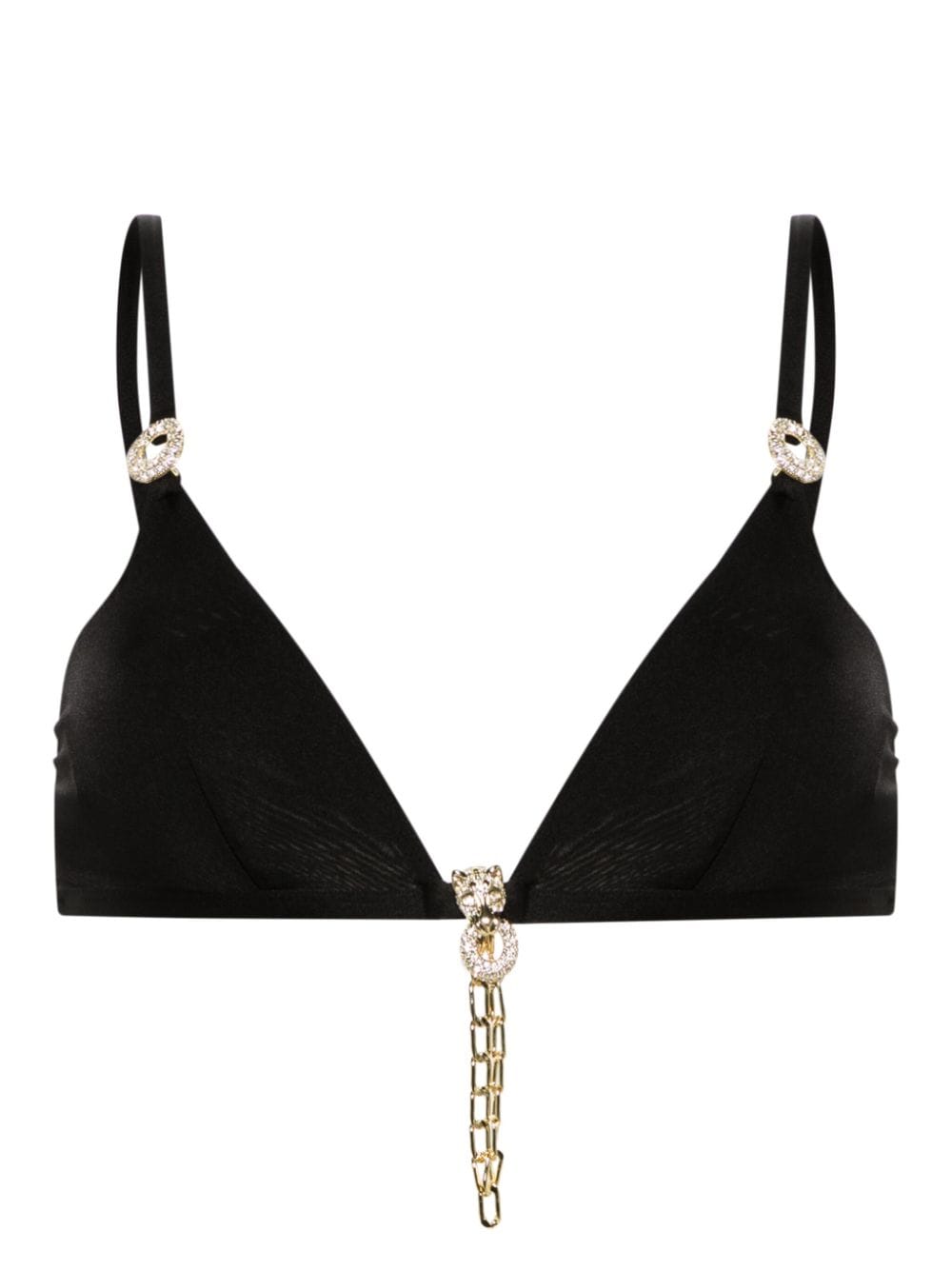 Agent Provocateur Haislee triangle bikini top - Black von Agent Provocateur