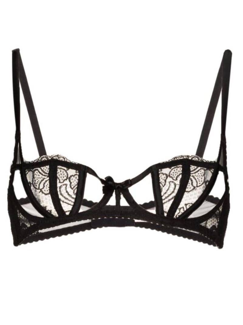 Agent Provocateur Rozlyn lace-embroidered bra - Black von Agent Provocateur