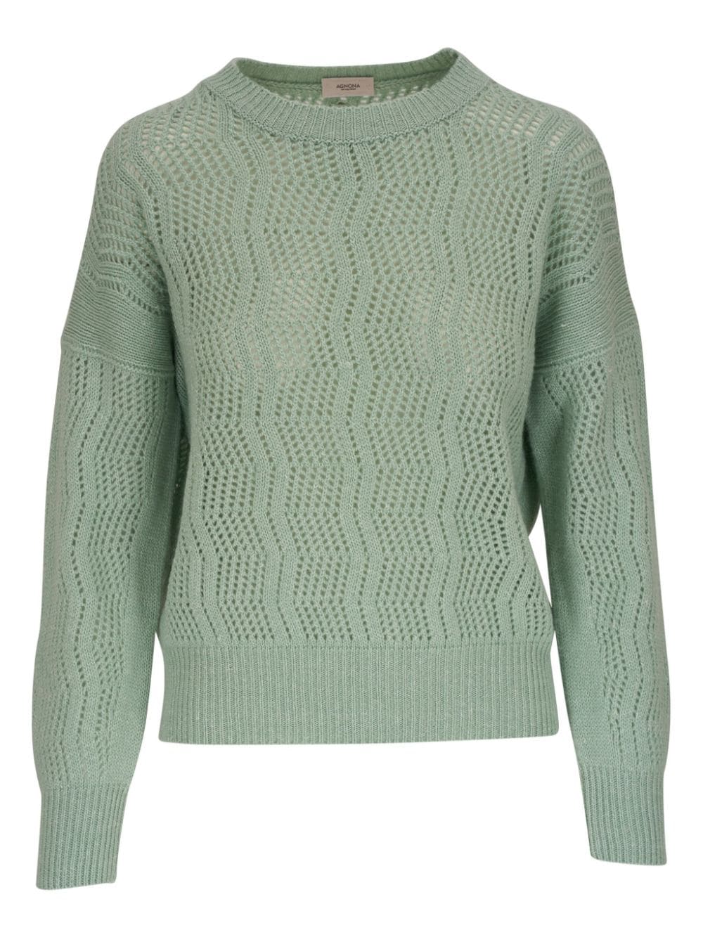 Agnona open-knit jumper - Green von Agnona
