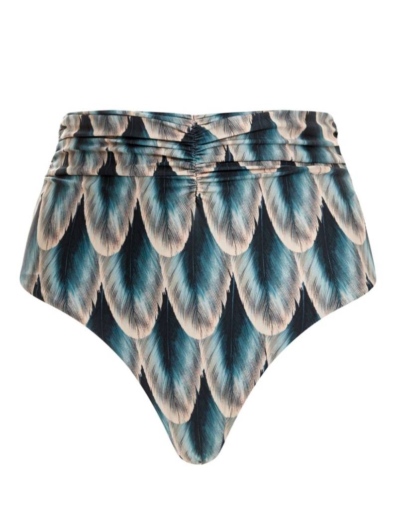 Agua By Agua Bendita Vaiven Pluma bikini bottom - Blue von Agua By Agua Bendita