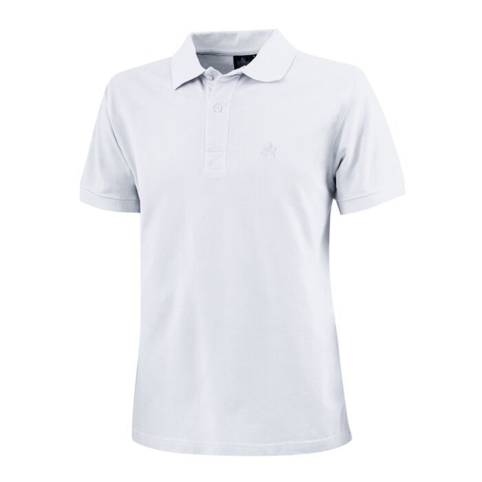 Polo Piqué Shirt grosse Grössen, weiss, Xxxl von Ahorn