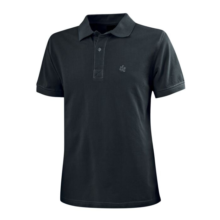 Polo Piqué Shirt grosse Grössen, schwarz, Xxxl von Ahorn