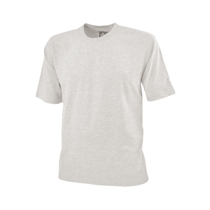 Unisex T-Shirt, grau meliert, 6XL von Ahorn