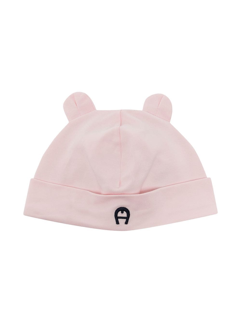 Aigner Kids embroidered-logo beanie - Pink von Aigner Kids