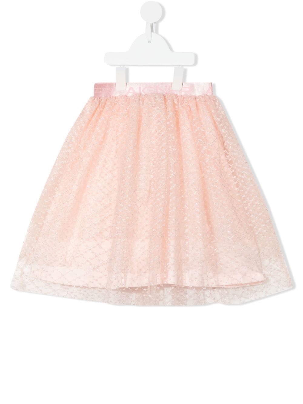 Aigner Kids patterned logo-waist tutu - Pink von Aigner Kids