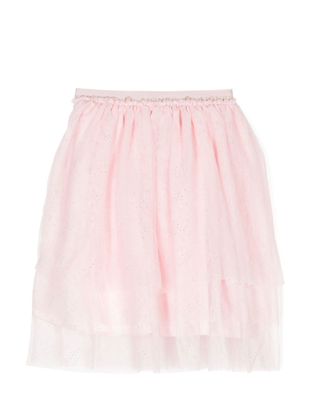 Aigner Kids rhinestone-embellishment tulle skirt - Pink von Aigner Kids