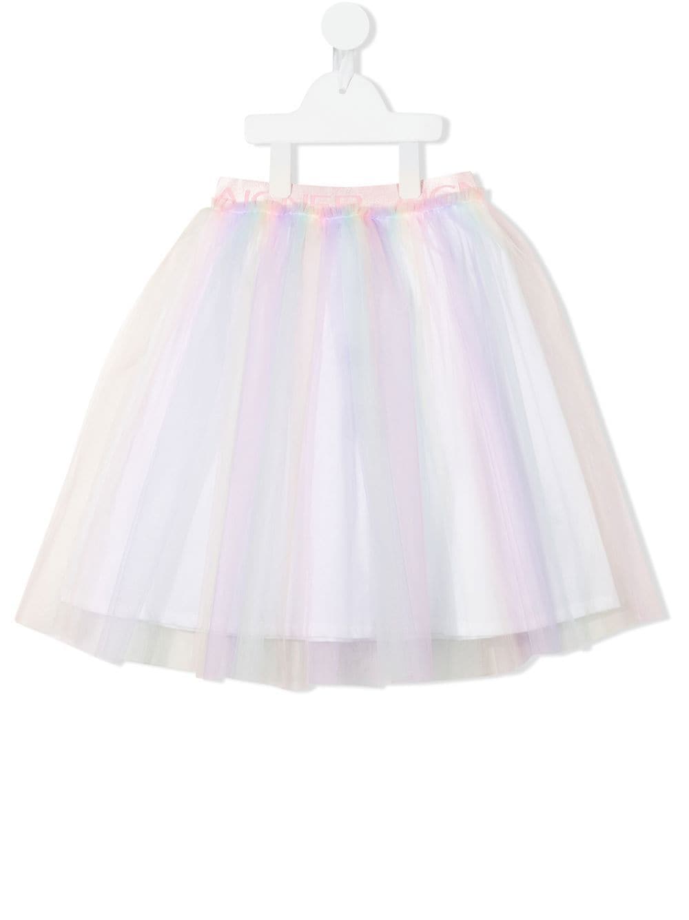 Aigner Kids tulle midi skirt - Pink von Aigner Kids