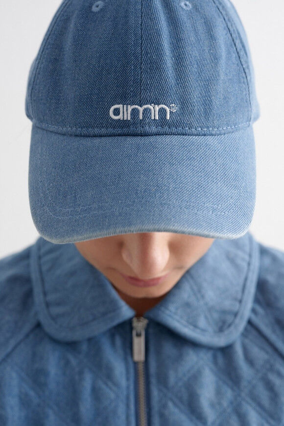 Aimn Jeans Cap / Strapback | Blue Denim | Damen | Einheitsgroesse Aimn Jeans Cap / Strapback | Blue Denim | Damen | Einheitsgroesse von Aimn