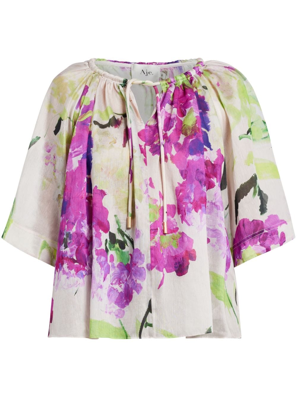 Aje Bridget floral-print blouse - Neutrals von Aje