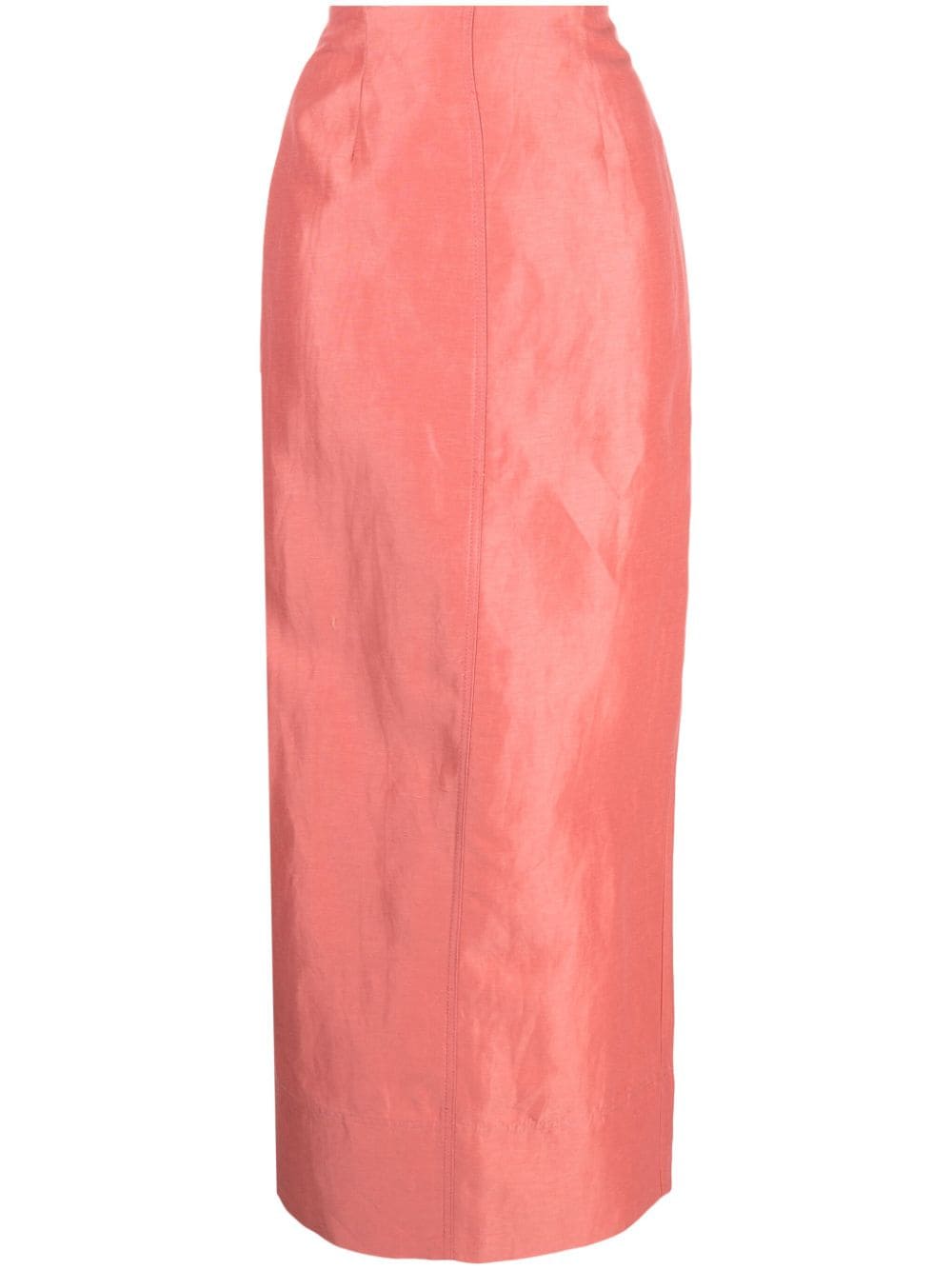Aje Mary linen-blend maxi skirt - Pink von Aje