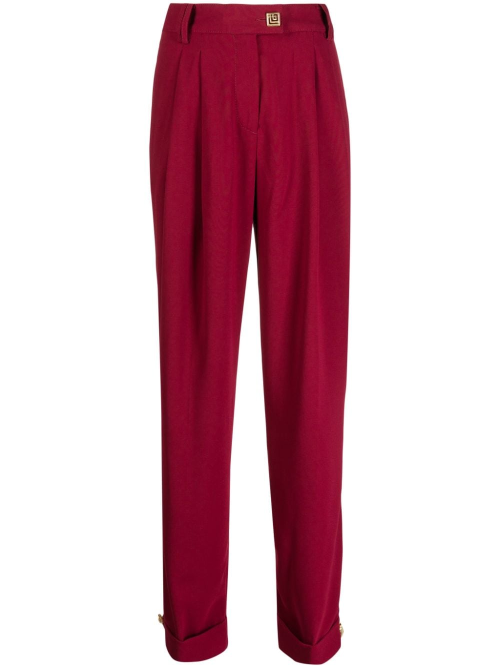 Aje high-waist straight-leg trousers - Red von Aje