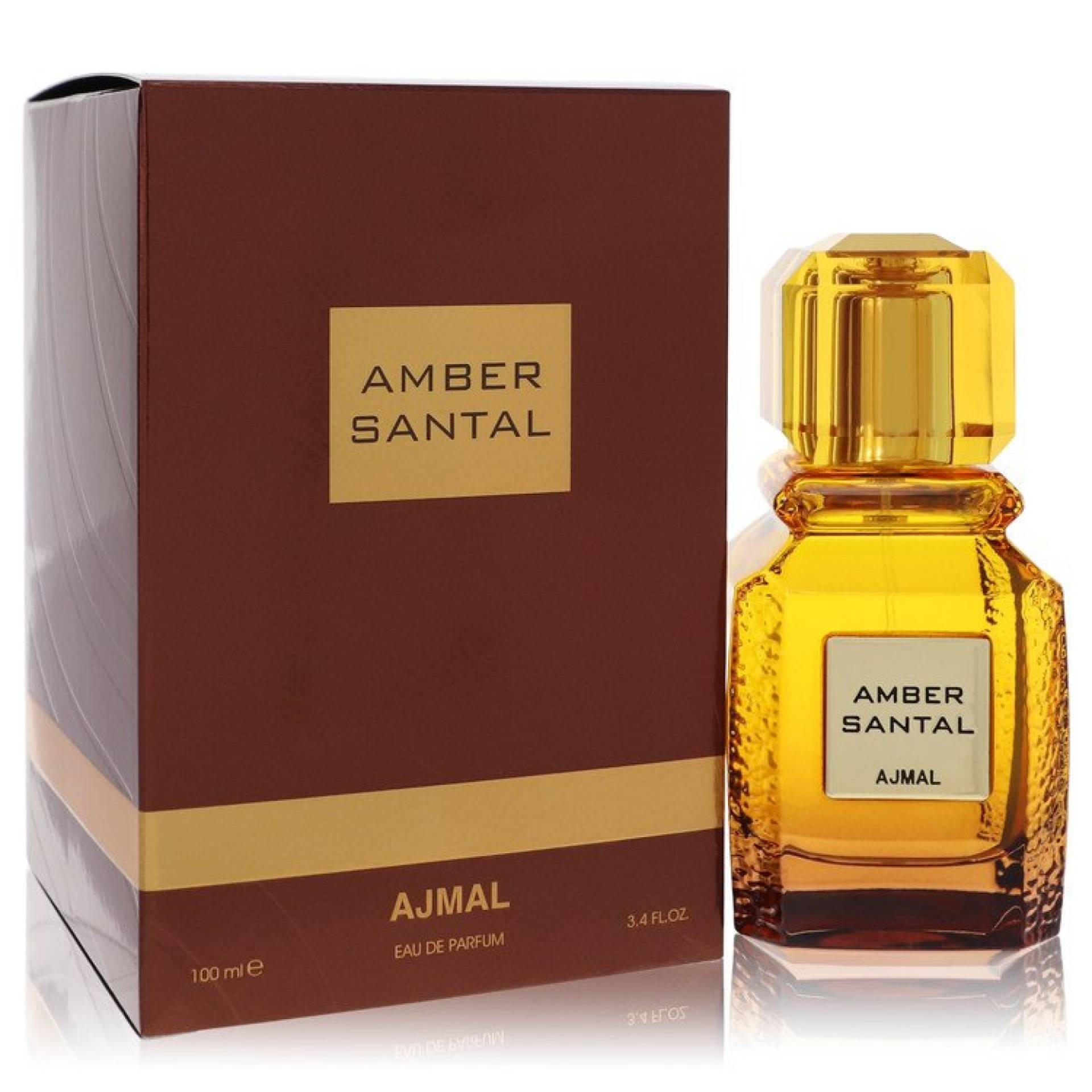 Ajmal Amber Santal Eau De Parfum Spray (Unisex) 100 ml von Ajmal