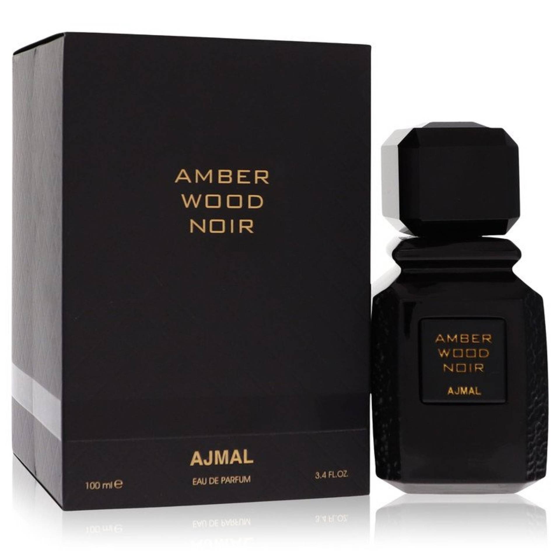 Ajmal Amber Wood Noir Eau De Parfum Spray (Unisex) 100 ml von Ajmal