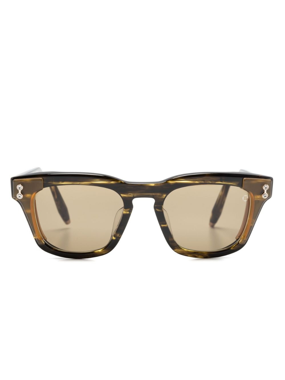 Akoni square-frame sunglasses - Black von Akoni