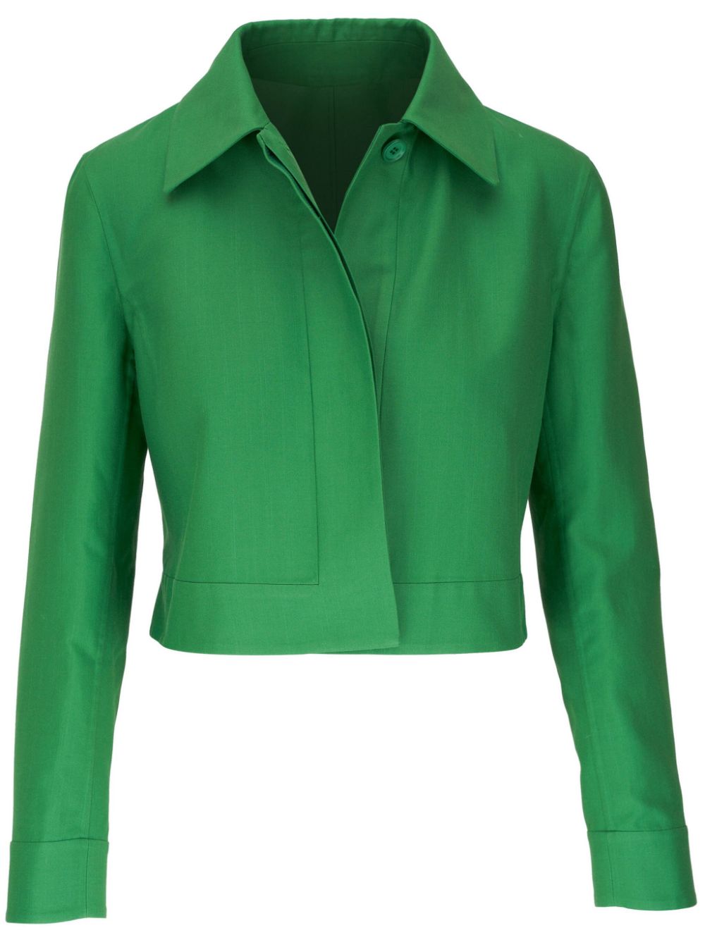 Akris Lewitt cropped jacket - Green von Akris