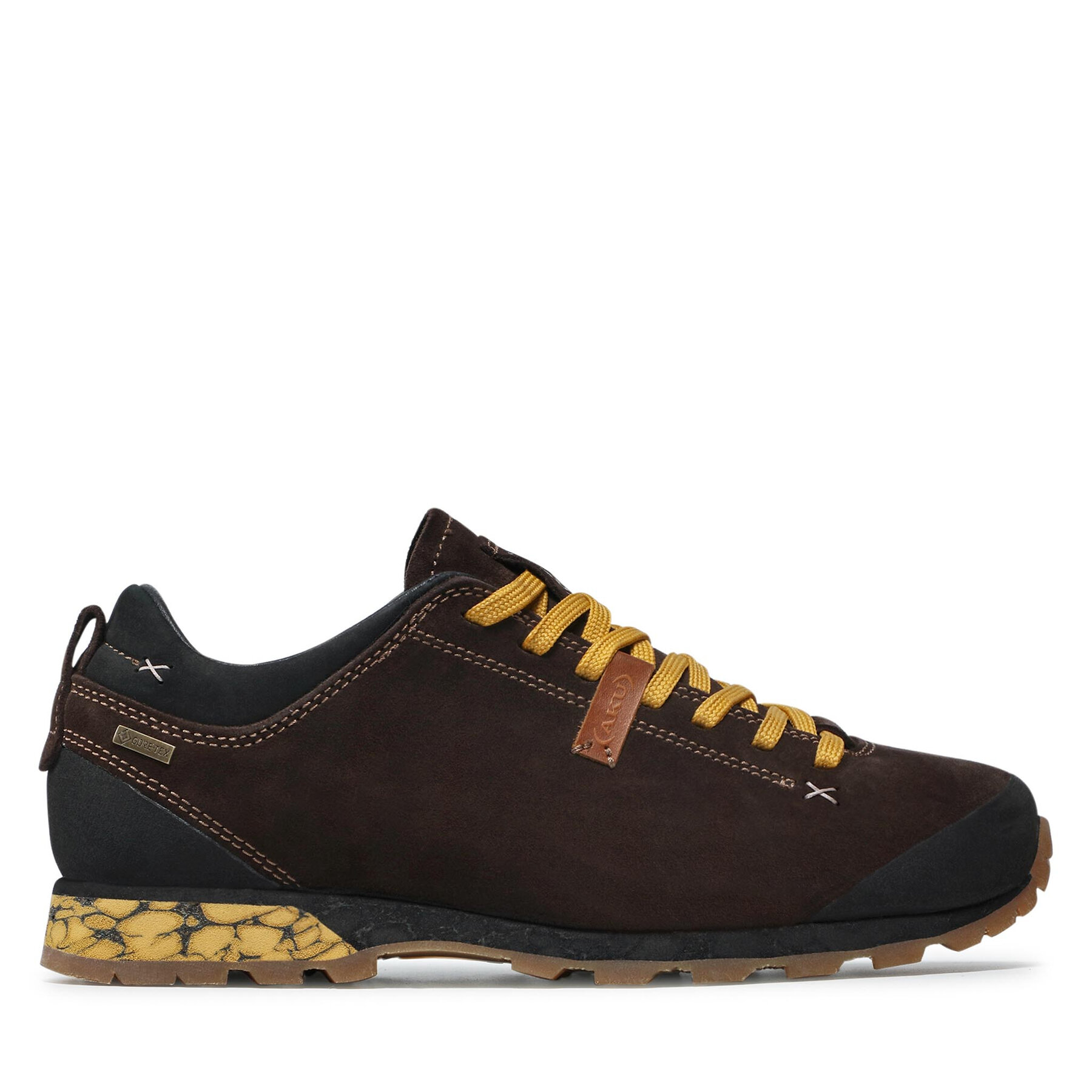 Trekkingschuhe Aku Bellamont 3 Suede GT GORE-TEX 504.3 Brown/Yellow 222 von Aku