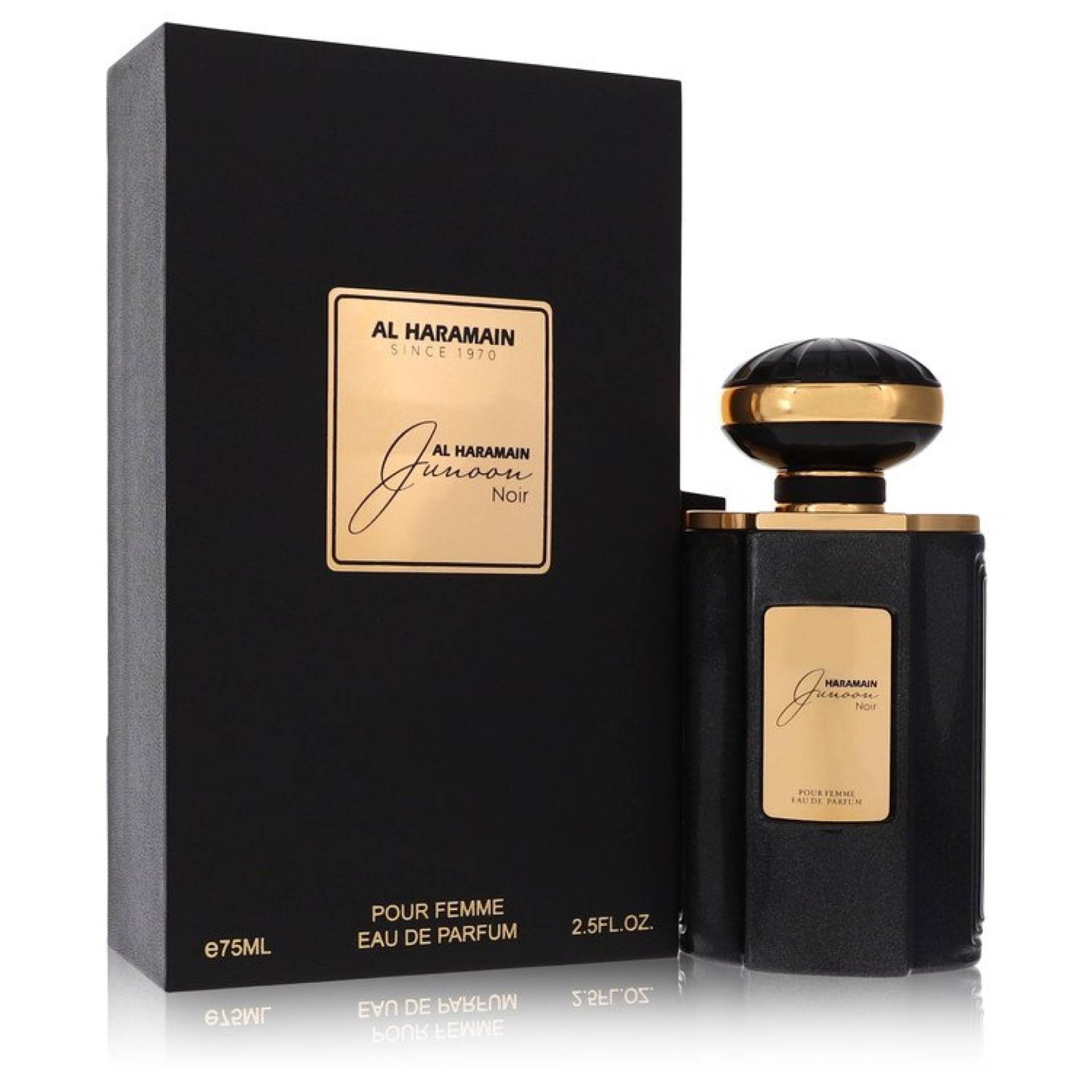Al Haramain Junoon Noir Eau De Parfum Spray 75 ml von Al Haramain