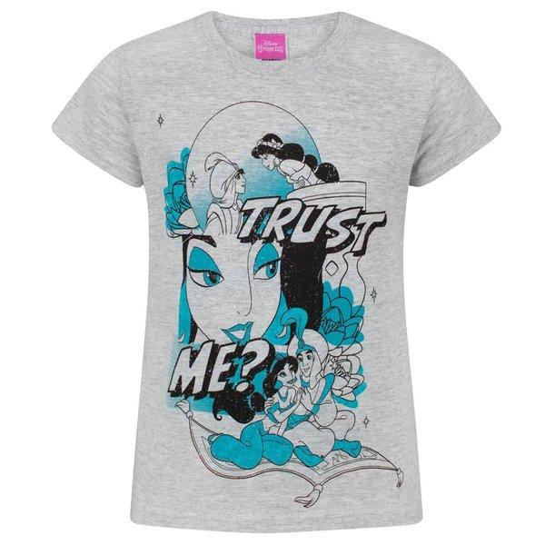 Trust Me Tshirt Mädchen Grau 116 von Aladdin