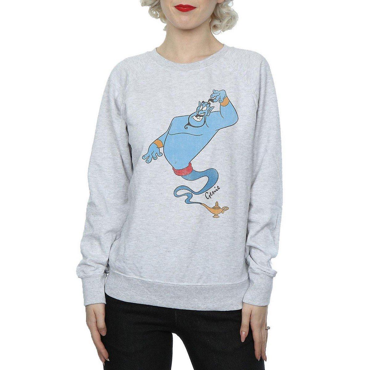 Classic Sweatshirt Damen Grau L von Aladdin