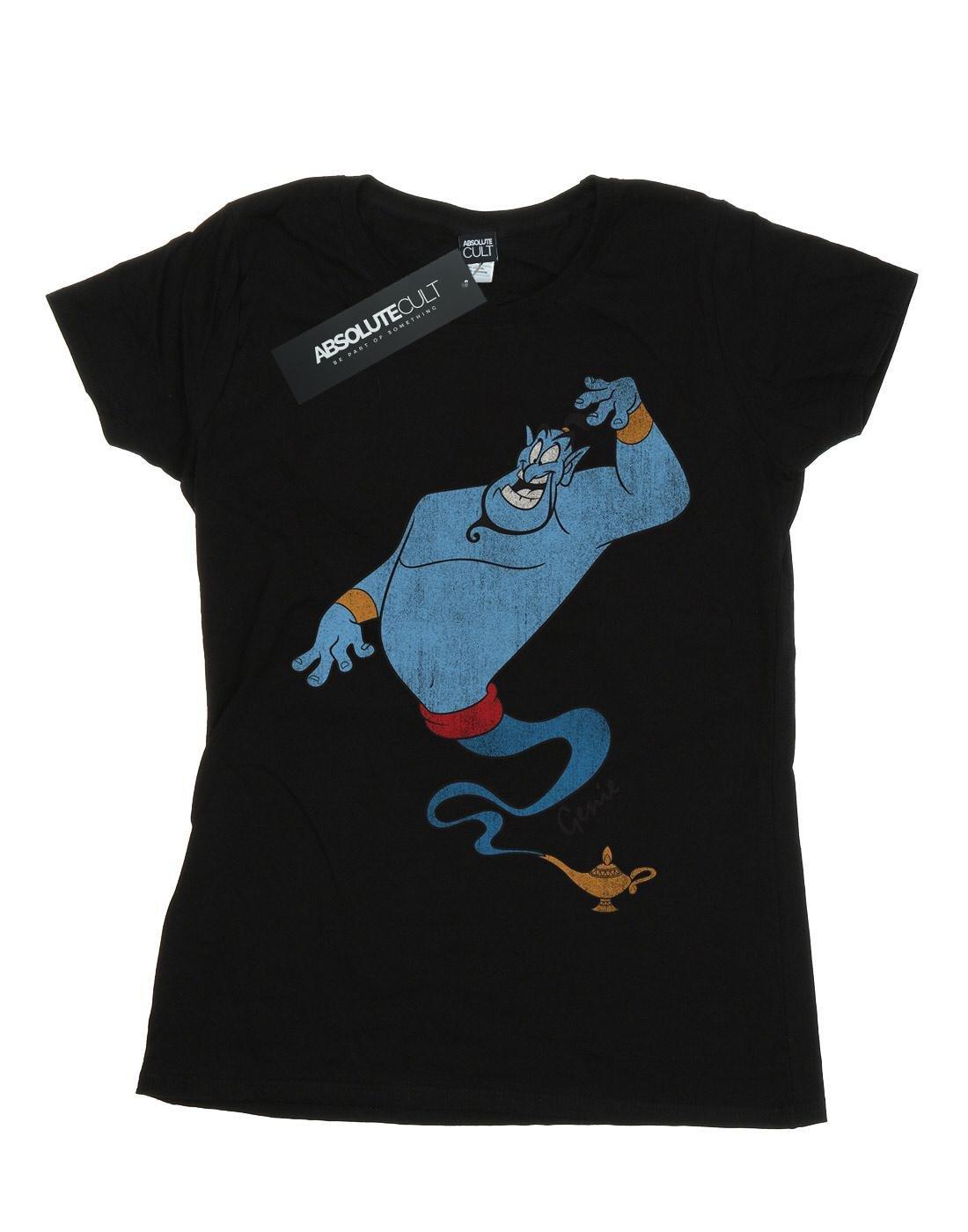 Classic Tshirt Damen Schwarz S von Aladdin