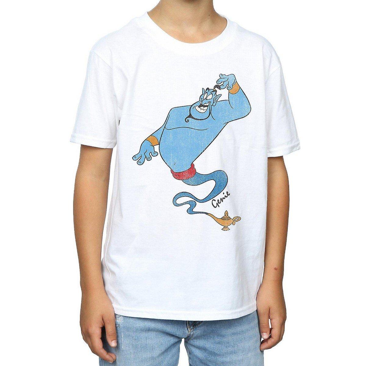 Classic Tshirt Jungen Weiss 116 von Aladdin