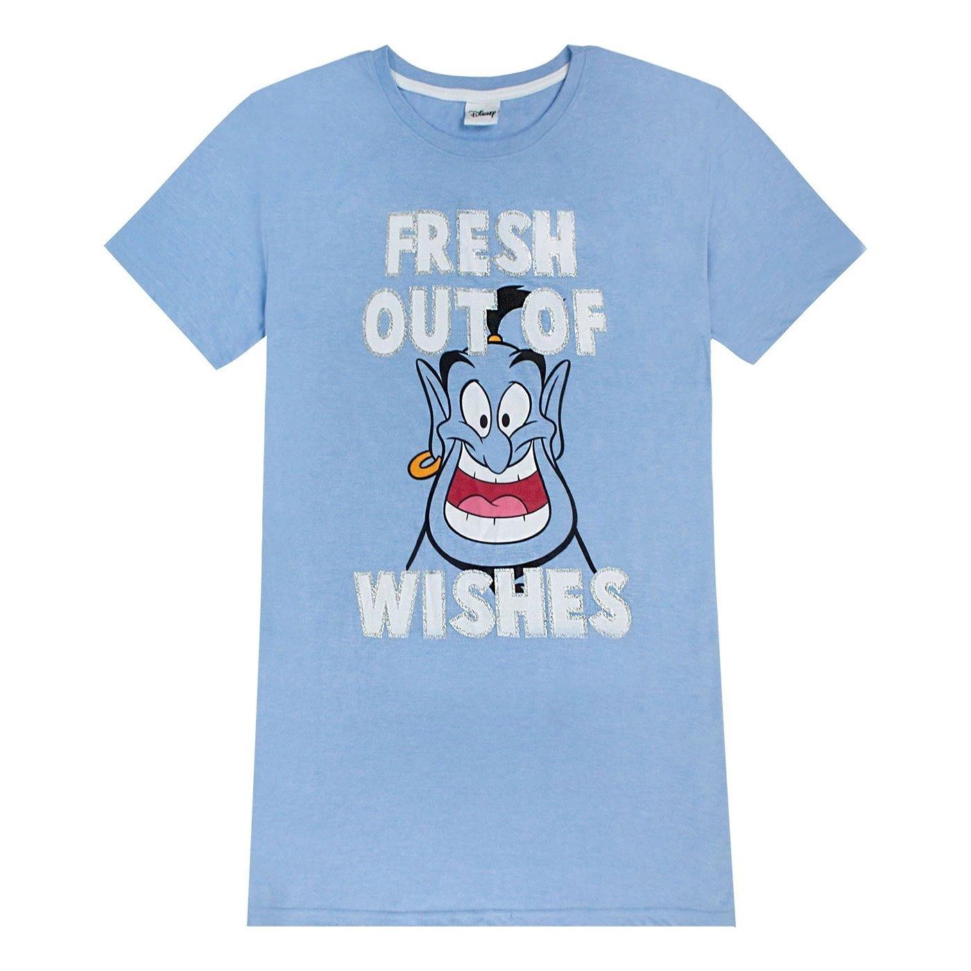 Fresh Out Of Wishes Nachthemd Damen Blau 32 von Aladdin