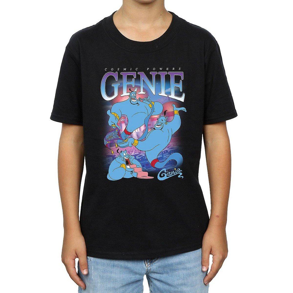 Tshirt Jungen Schwarz 128 von Aladdin