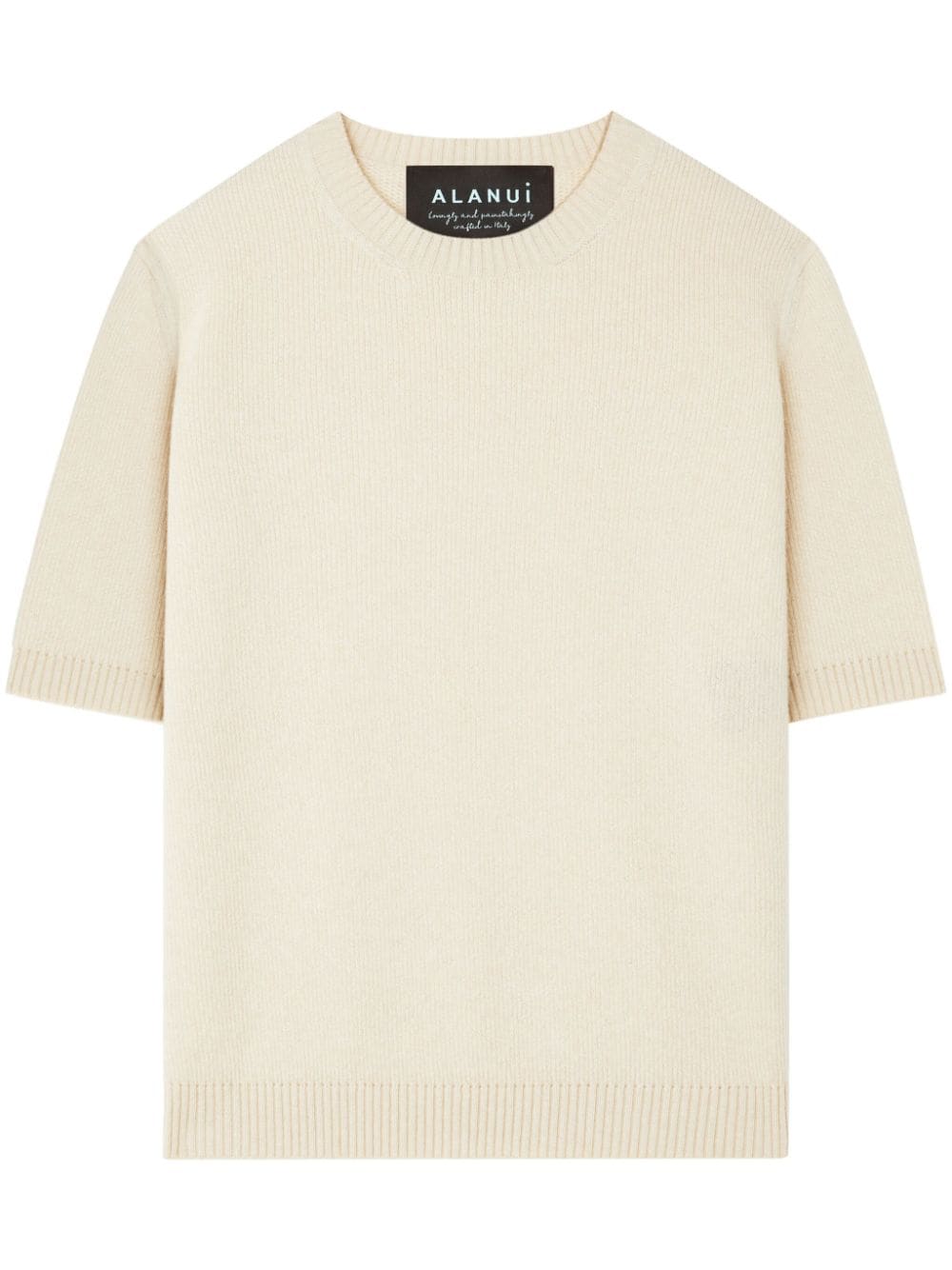 Alanui A Finest Knit ribbed T-shirt - Neutrals von Alanui