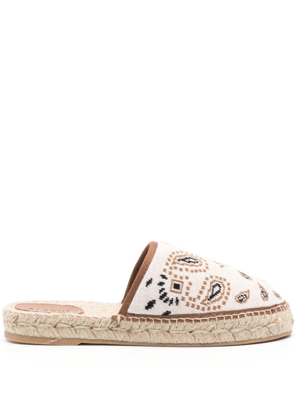 Alanui Bandana-jacquard espadrilles - Neutrals von Alanui