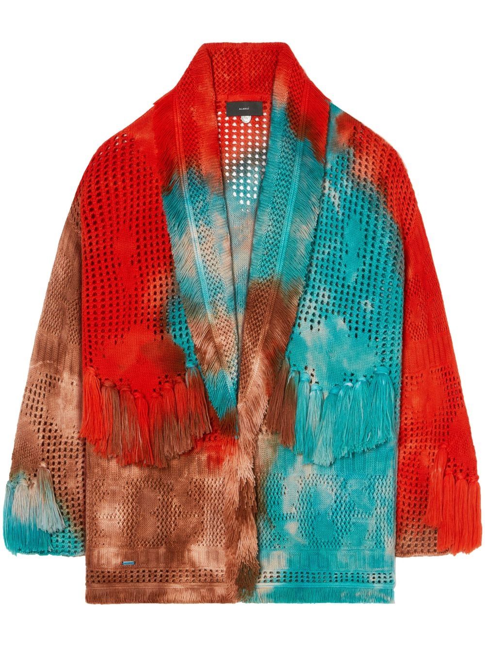 Alanui California Dreaming tie-dye cardigan - Orange von Alanui