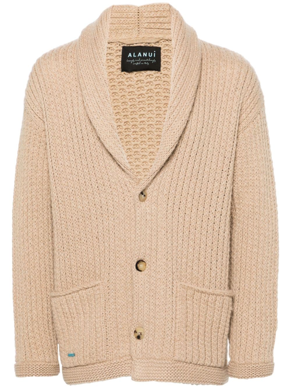 Alanui Finest ribbed cardigan - Neutrals von Alanui