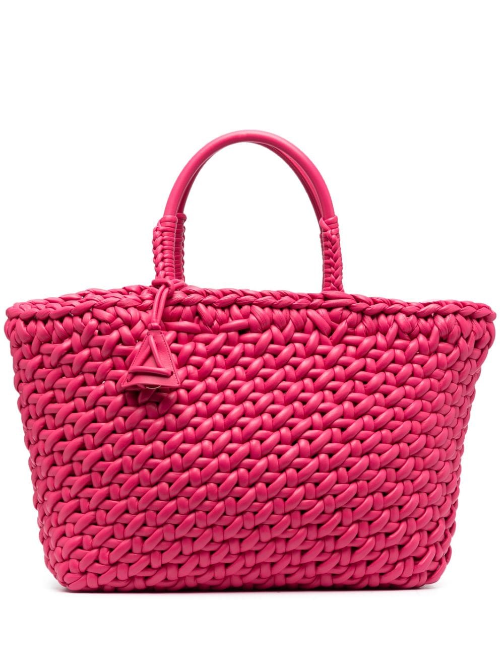 Alanui Icon leather tote bag - Pink von Alanui
