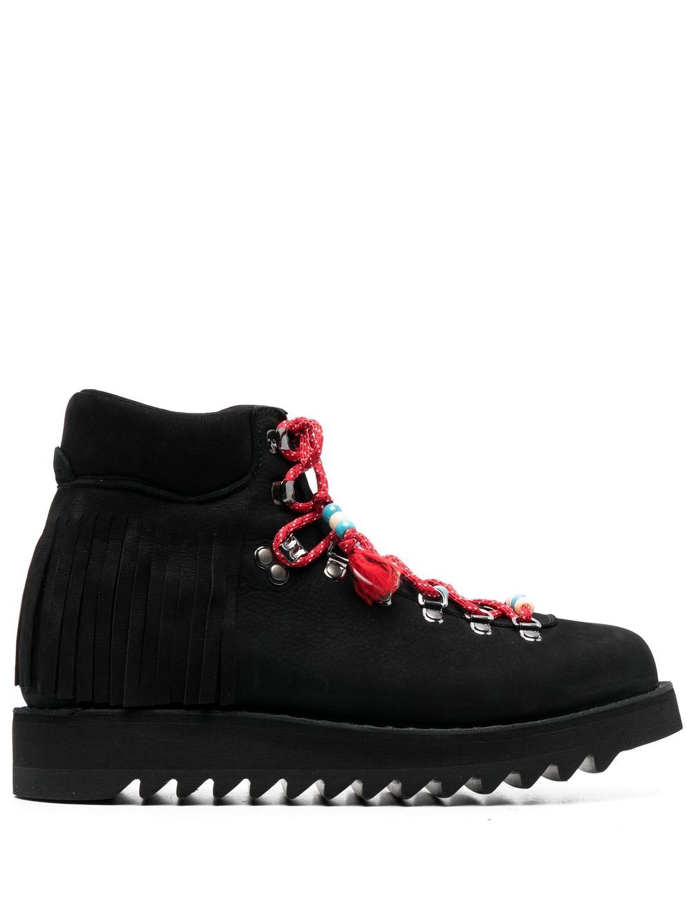 Alanui X Diemme Roccia fringe boots - Black von Alanui