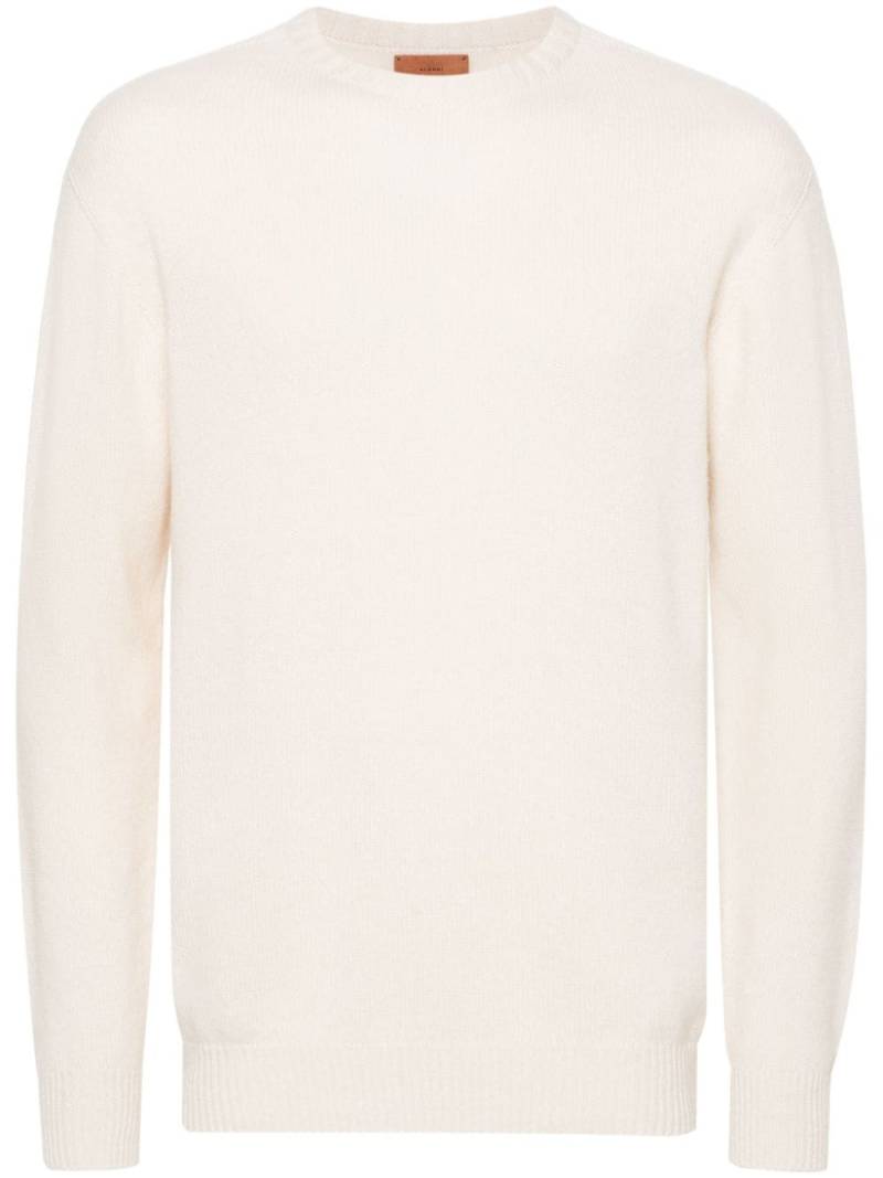 Alanui drop-shoulder ribbed jumper - Neutrals von Alanui